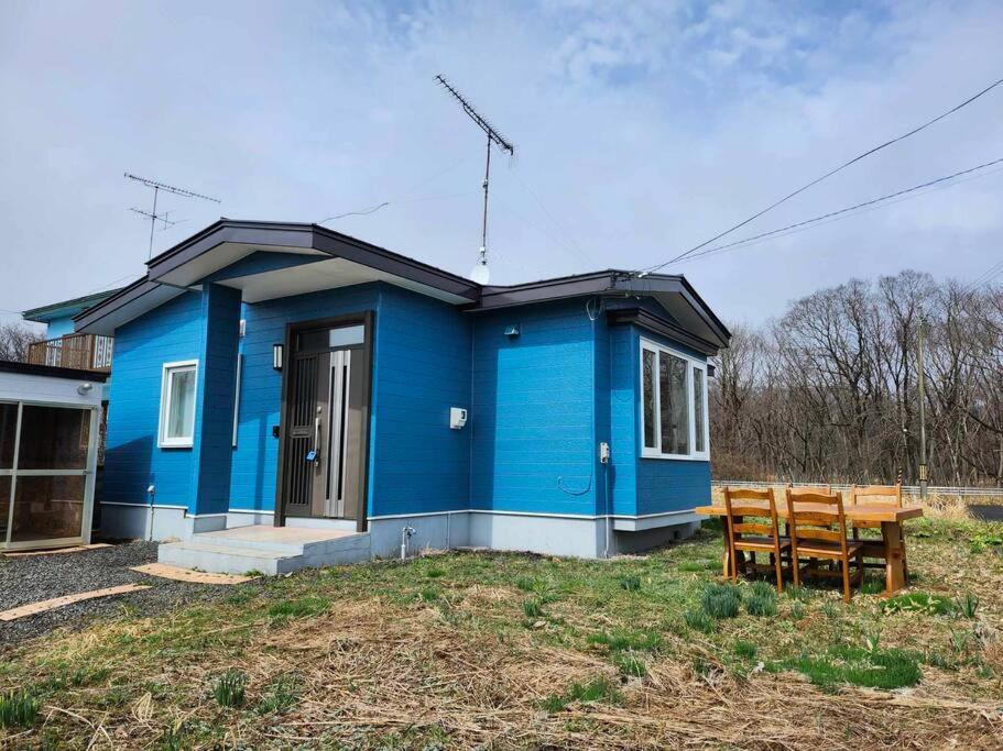 蒼い家温泉付貸別荘cozy Blue House Onsen Hot Spring Shiraoi Zewnętrze zdjęcie